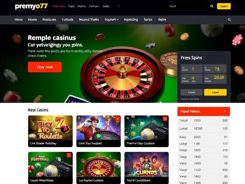 Welcome to premyo77.com – your premier destination for online gambling games. Explore slots, poker, live casino, and sports betting with exclusive bonuses and secure gaming experiences.