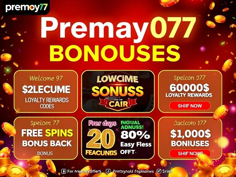 Welcome to premyo77.com – your premier destination for online gambling games. Explore slots, poker, live casino, and sports betting with exclusive bonuses and secure gaming experiences.
